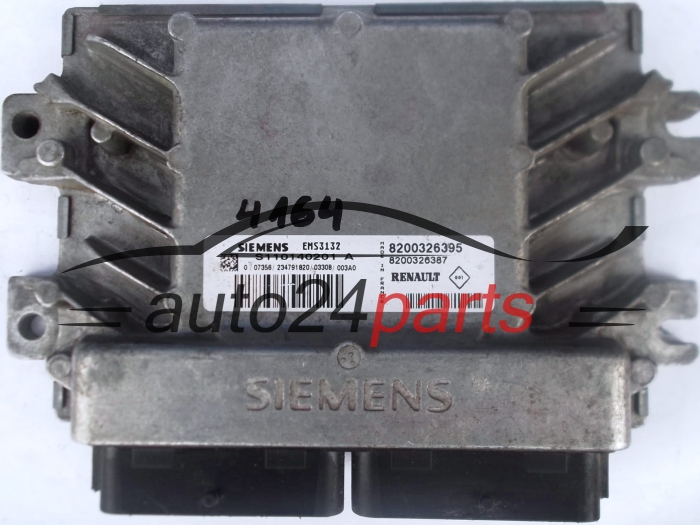 calculateur moteur pour renault clio 1.2 