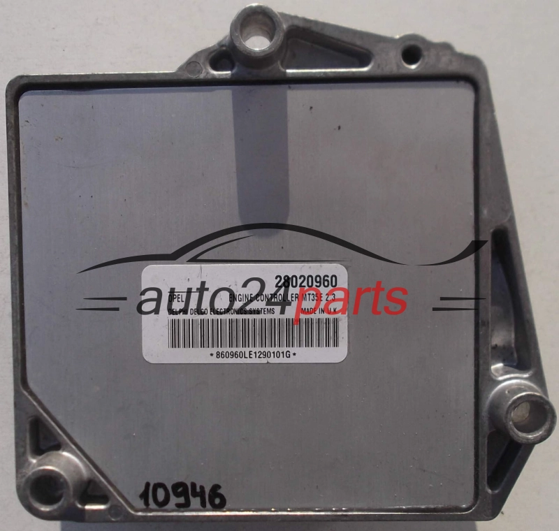KOMPUTER STEROWNIK SILNIKA OPEL ASTRA H, VECTRA 1.6, 28020960, MT35E 2.3