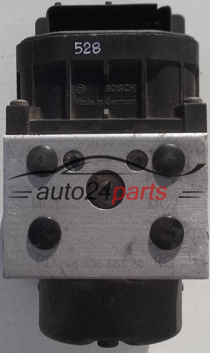 ABS POMPA I STEROWNIK CITROEN XSARA PICASSO BOSCH 0 265 216 642,  96 336 665 80