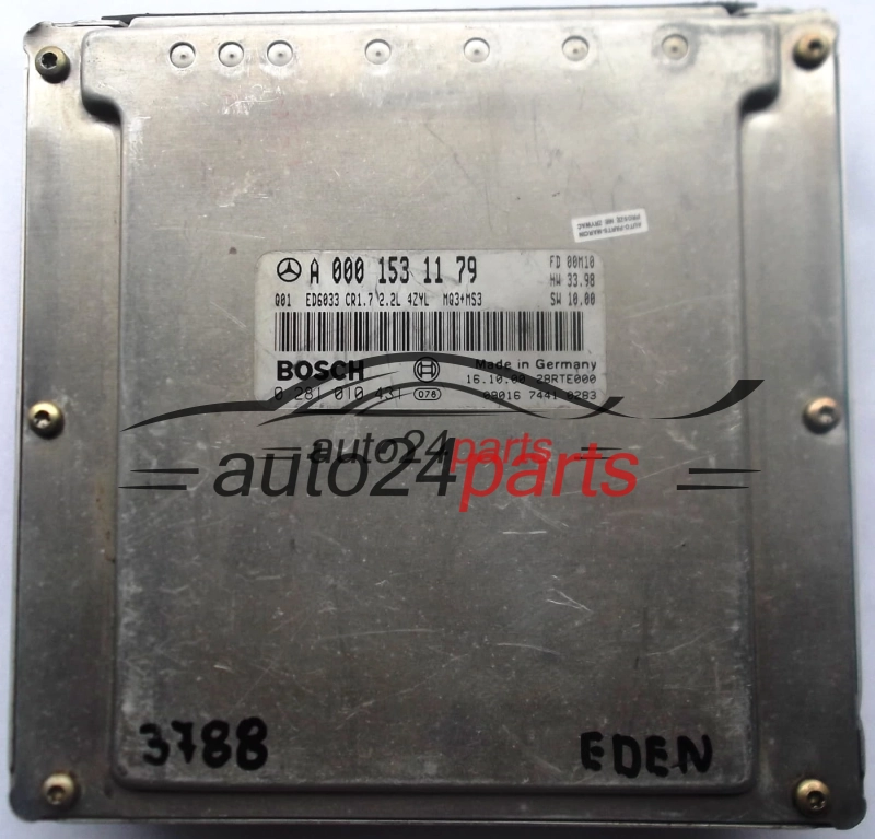 MERCEDES VITO 220 CDI A0001531179, A 000 153 11 79, BOSCH 0281010431, 0 281 010 431