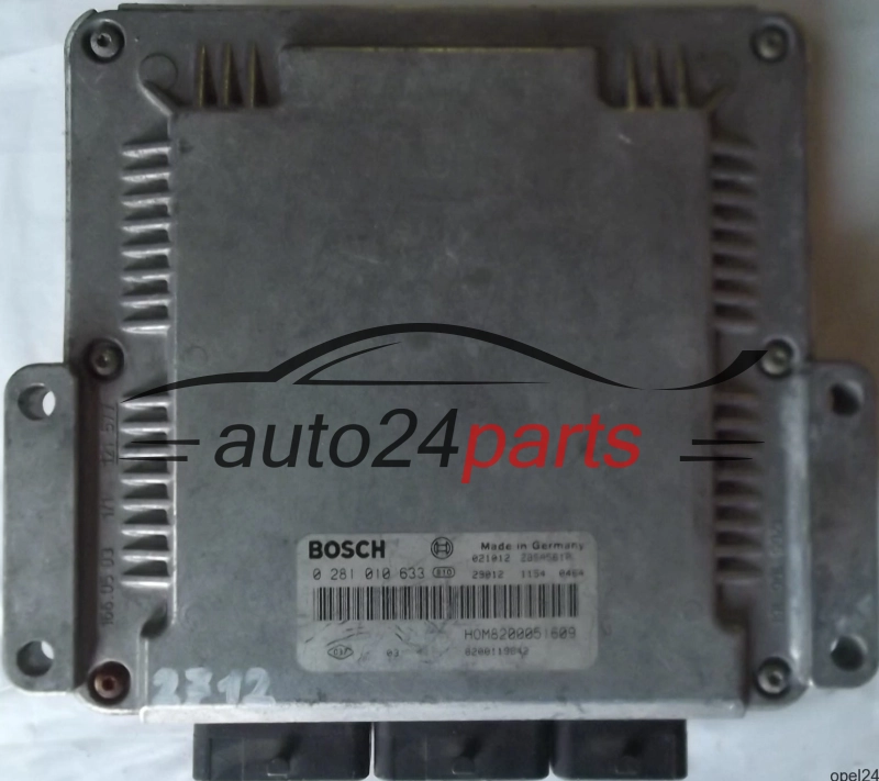  MOTORSTEUERGERÄT ECU STEUERGERÄT RENAULT TRAFIC 1.9 DCI 