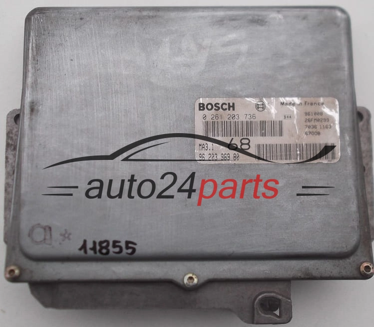 KOMPUTER STEROWNIK SILNIKA CITROEN SAXO, PEUGEOT 106 