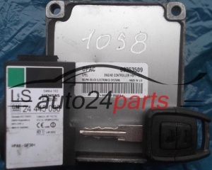 calculateur moteur pour opel chevrolet, holden, vauxhall astra, corsa, vectra, zafira 1.4 z14xe 1.6 z16xe, z16se