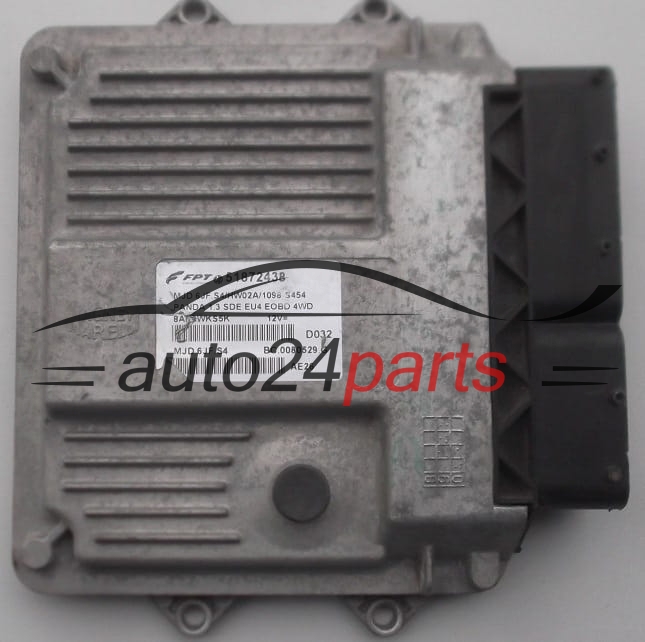 ECU CENTRALITA DE MOTOR  FIAT PANDA 1.3 JTD MAGNETI MARELLI MJD 6JF.S4,  FPT 51872438, BC.0080529.G