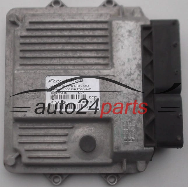 ECU CENTRALITA DE MOTOR  FIAT PANDA 1.3 JTD MAGNETI MARELLI MJD 6JF.S4,  FPT 51872438, BC.0080529.G