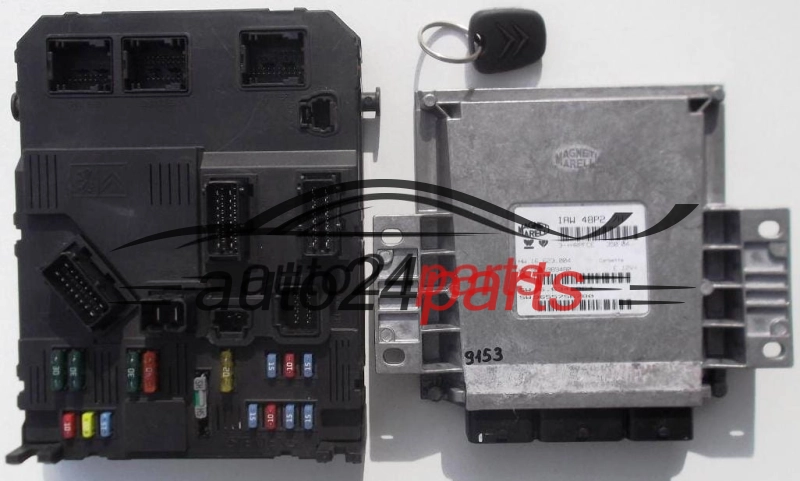 ECU CENTRALITA DE MOTOR CITROEN C2 PEUGEOT 206 MAGNETI MARELLI IAW 48P2.7H