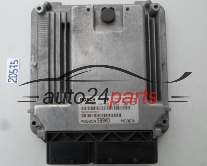 KOMPUTER STEROWNIK SILNIKA JEEP COMPAS 2.0 CRD BOSCH 0 281 013 444, 0281013444, P05094599AD