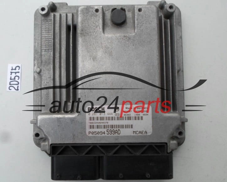KOMPUTER STEROWNIK SILNIKA JEEP COMPAS 2.0 CRD BOSCH 0 281 013 444, 0281013444, P05094599AD