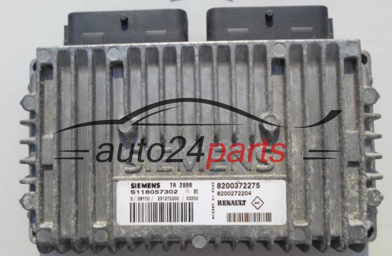 Ecu Caja de cambios automática  RENAULT MEGANE 1.6 SIEMENS S118057302 E,  8200372275, 8200272204