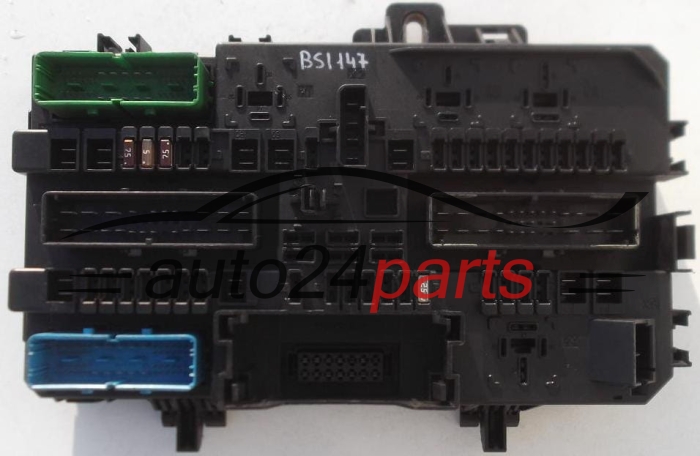 Central do sistema elétrico com caixa de relés e fusíveis, central de controle modul BSI OPEL ASTRA H 1.7 CDTI GM 13 145 017 CD