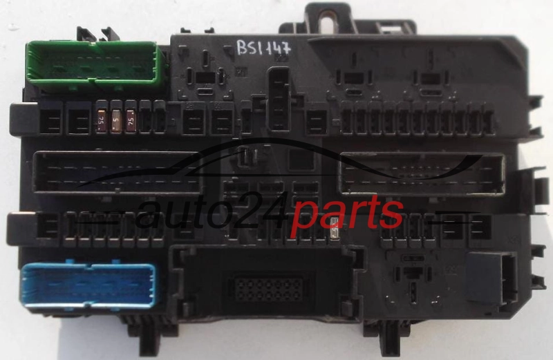 Central do sistema elétrico com caixa de relés e fusíveis, central de controle modul BSI OPEL ASTRA H 1.7 CDTI GM 13 145 017 CD