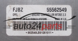 MOTORSTEUERGERÄT ECU STEUERGERÄT OPEL ASTRA H ZAFIRA B DELPHI DELCO 55562549 FJBZ