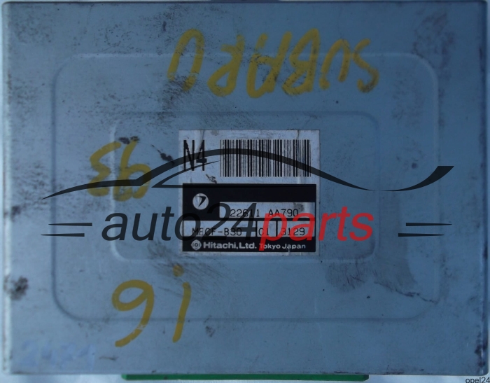 MOTORSTEUERGERÄT ECU STEUERGERÄT SUBARU IMPREZA 1.6 N4 22611AA790, C1 3129, MECFB30