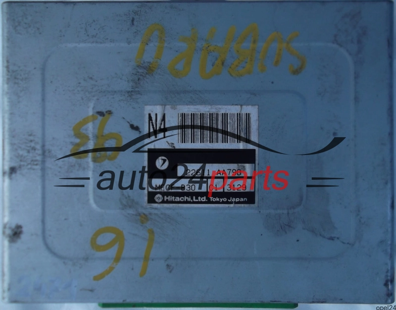 MOTORSTEUERGERÄT ECU STEUERGERÄT SUBARU IMPREZA 1.6 N4 22611AA790, C1 3129, MECFB30