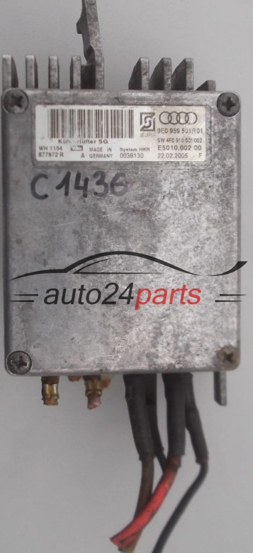Modulo di controllo ventola  AUDI A4 2.0 VALEO 8E0 959 501 R, 8E0959501R,  4F0 910 501 002