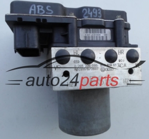 POMPE HYDRAULIQUE ET CALCULATEUR d'ABS AUDI A4 BOSCH 0 265 236 095, 0265236095, 8K0614517CA, 0265950960, 8K0907379AD