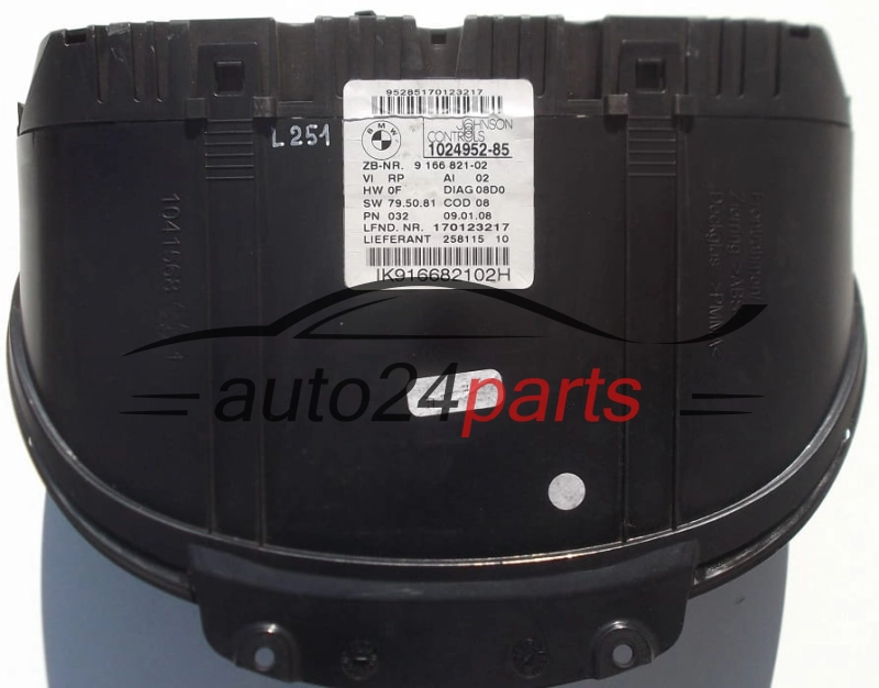  Κοντέρ BMW E81 E87 2.0 DIESEL JOHNSON CONTROLS 102495285, 1024952-85, 9 166 821-02, 916682102, IK916682102H