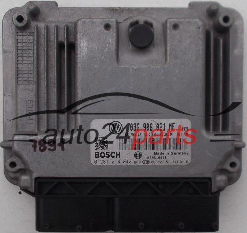 CENTRALINA DO MOTORE VOLKSWAGEN VW TOURAN 1.9 TDI, BOSCH 0 281 014 042