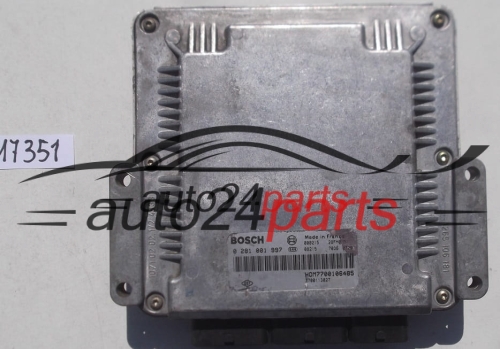 ECU CENTRALITA DE MOTOR RENAULT LAGUNA 1.9 DCI BOSCH 0 281 001 997, 0281001997, HOM 7700106485, 7700113027