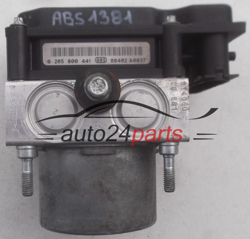 ABS POMPA I STEROWNIK CITROEN C1 TOYOTA AYGO PEUGEOT 107 BOSCH 0 265 231 579, 0265231579, 44510-0H010, 445100H010, 0 265 800 441, 0265800441