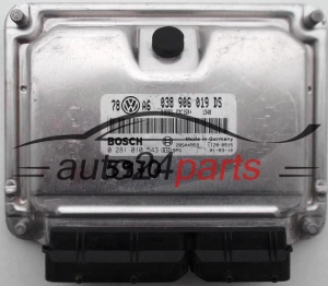 ΜΟΝΑΔΑ ΕΛΕΓΧΟΥ ΚΙΝΗΤΗΡΑ VW VOLKSWAGEN PASSAT 1.9 TDI 038906019DS, BOSCH 0 281 010 543, 0281010543