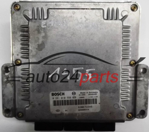 ECU ENGINE CONTROLLER RENAULT LAGUNA 1.9 DCI F9Q BOSCH 0281010556, 0 281 010 556, HOM8200153946, HOM 8200153946, 8200095416, 28SA5455