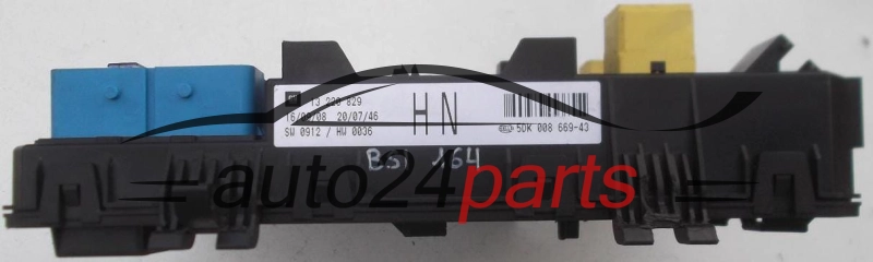 Scatola dei fusibili relè fusibile scatola BSI OPEL ASTRA H ZAFIRA B GM 13 220 829 HN