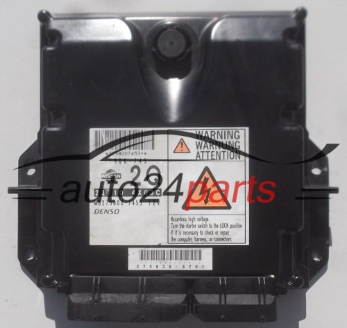 ECU CENTRALITA DE MOTOR  NISSAN NAVARA DENSO MB275800-7453,  23710 4X03C