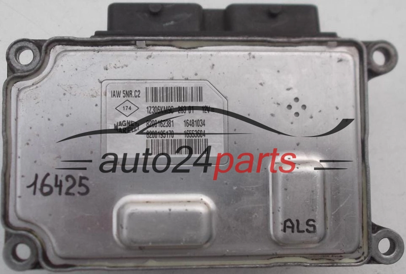 Μονάδα Ελέγχου Κινητήρα RENAULT CLIO 1.2 MAGNETI MARELLI IAW 5NR.C2
