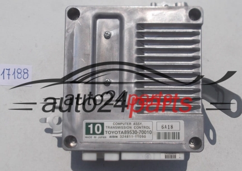 ECU AUTOMATIC GEARBOX TOYOTA AYGO 1.0 AISIN 324811-11090, 32481111090, 89530-70010, 8953070010