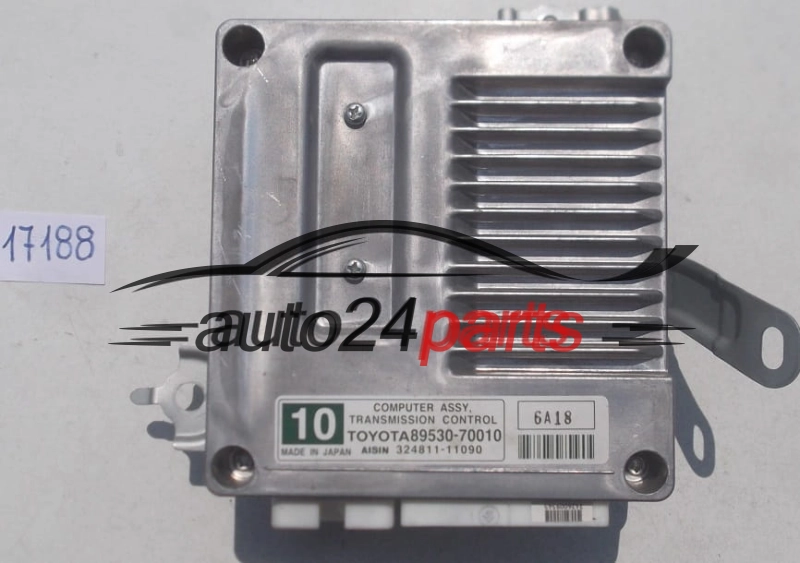 ECU AUTOMATIC GEARBOX TOYOTA AYGO 1.0 AISIN 324811-11090, 32481111090, 89530-70010, 8953070010