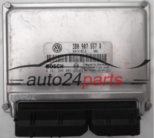 CENTRALINA MOTORE VW VOLKSWAGEN PASSAT 2.0 AZM ALT 3B0907557R, 3B0 907 557 R, BOSCH 0261208003, 0 281 208 003 BENZIN ME7.5