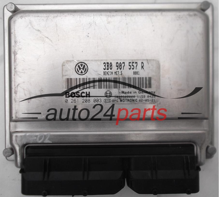 VW VOLKSWAGEN PASSAT 2.0 AZM ALT 3B0907557R, 3B0 907 557 R, BOSCH 0261208003, 0 281 208 003 BENZIN ME7.5
