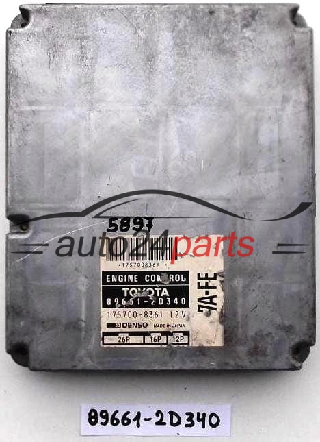 Calculateur Moteur TOYOTA CELICA 1.8 89661-2D340 896612D340 7A-FE