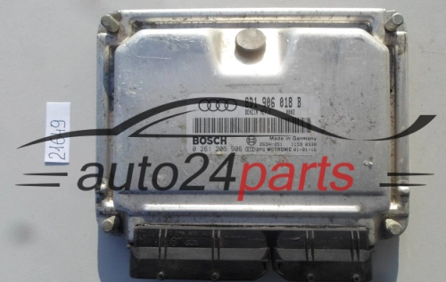 CENTRALINA DO MOTORE AUDI 1.8 BOSCH 0 261 206 906, 0261206906, 8D1 9060 18 B, 8D1906018B