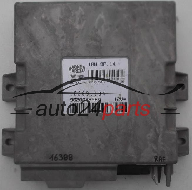 Μονάδα Ελέγχου Κινητήρα PEUGEOT 406 MAGNETI MARELLI IAW 8P.14, IAW8P14, 16269.104, 16269104, 9620032580