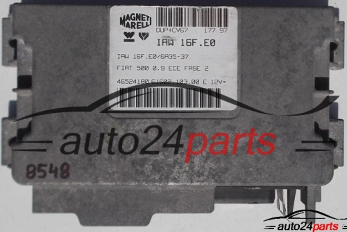 MOTORSTEUERGERÄT ECU STEUERGERAT FIAT 500 0.9 IAW 16F.E0, IAW16FE0, 46524180 