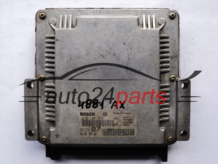 calculateur moteur pour citroen xsara et peugeot 306 2.0
