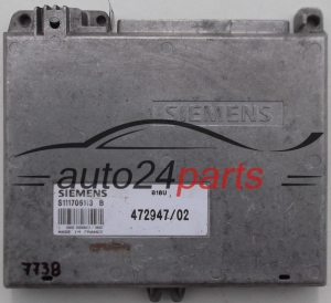 CENTRALITA DE MOTOR VOLVO 440, 460 1.8, S111705113 B, S111705113B, 472947/02, 47294702
