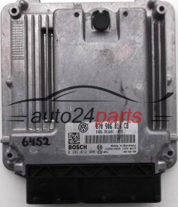 ECU ENGINE CONTROLLER VW VOLKSWAGEN T5 2.5 TDI BOSCH 0 281 012 906, 0281012906, 070 906 016 CB, 070906016CB, 1039S14833