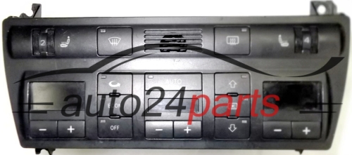 HEATING AND AIR CONDITIONING CONTROL PANEL SWITCH CLIMATRONIC AUDI A6 S6 RS6 4B0 820 043 J, 4B0820043J, 5HB 007 604-18, 5HB00760418