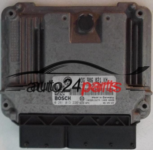 KOMPUTER STEROWNIK SILNIKA VW VOLKSWAGEN GOLF 1.9 TDI 03G906021KH, BOSCH 0281013226