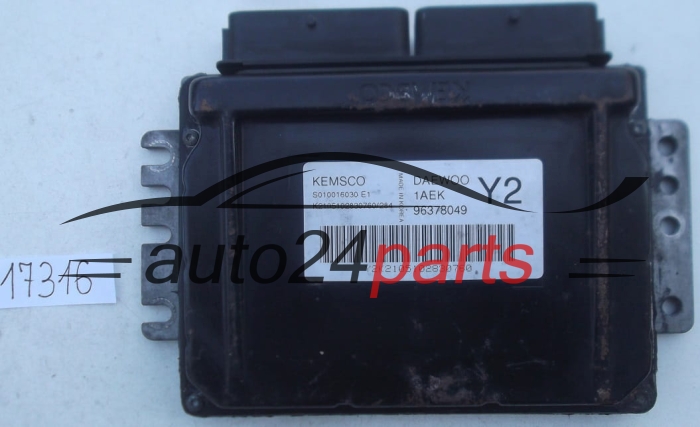 CENTRALINA DO MOTORE DEAWOO TACUMA 1.6 KEMSCO S010016030 E1  96378049 1AEK Y2 
