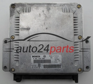 CENTRALINA MOTORE CITROEN PEUGEOT 2.0 HDI BOSCH 0 281 010 364, 0281010364, 96 416 073 80, 9641607380 