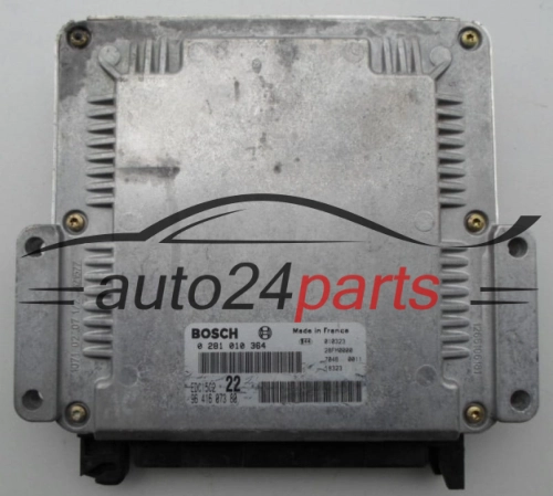 CENTRALINA MOTORE CITROEN PEUGEOT 2.0 HDI BOSCH 0 281 010 364,  96 416 073 80