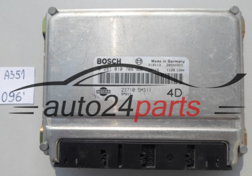 KOMPUTER STEROWNIK SILNIKA NISSAN ALMERA 2.2 L BOSCH 0 281 010 708,  23710 5M311