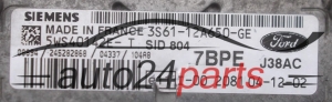 Μονάδα Ελέγχου Κινητήρα FORD FIESTA 1.4 TDCI SIEMENS 5WS40142E-T