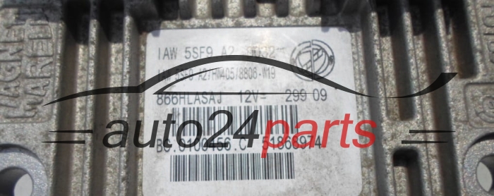 Μονάδα Ελέγχου Κινητήρα FIAT GRANDE PUNTO 1.4 IAW 5SF9.A2, IAW5SF9A2, 51868974 