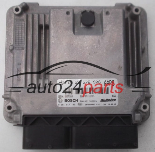 ECU CENTRALITA DE MOTOR  OPEL INSIGNIA A20DTJ BOSCH 0 281 017 105,  ACDelco 55 576 906