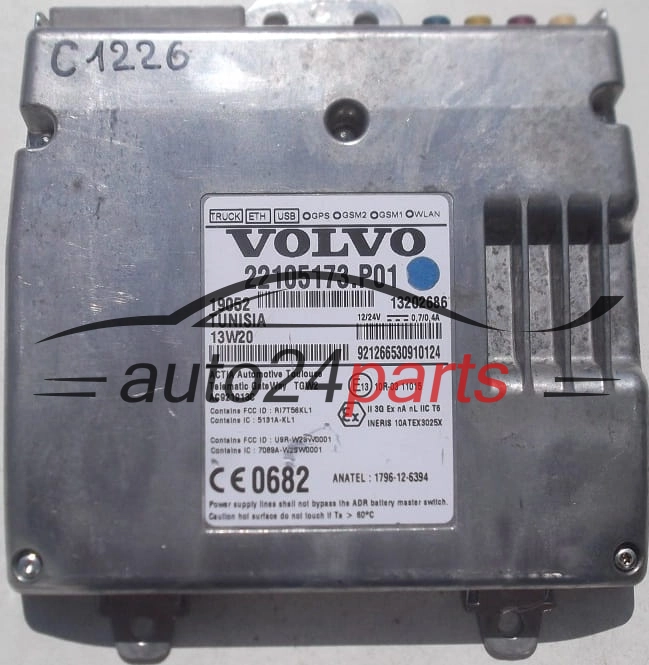 CENTRALITA DE CONFORT  GPS VOLVO 22105173.P01